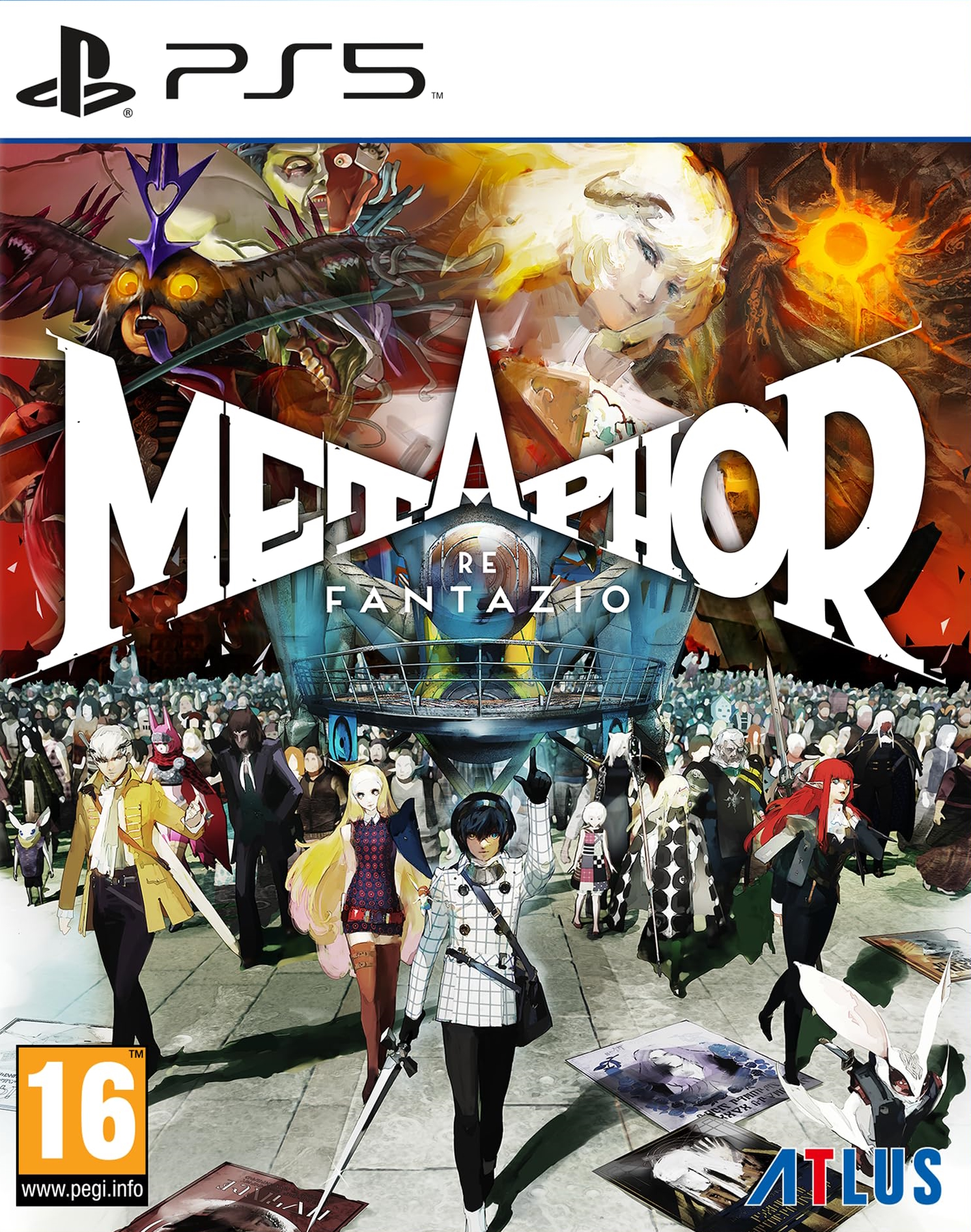 jaquette reduite de Metaphor: ReFantazio sur Playstation 5