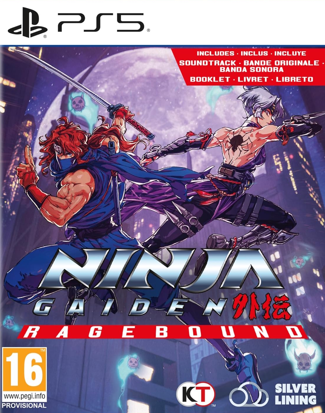 jaquette reduite de Ninja Gaiden: Ragebound sur Playstation 5