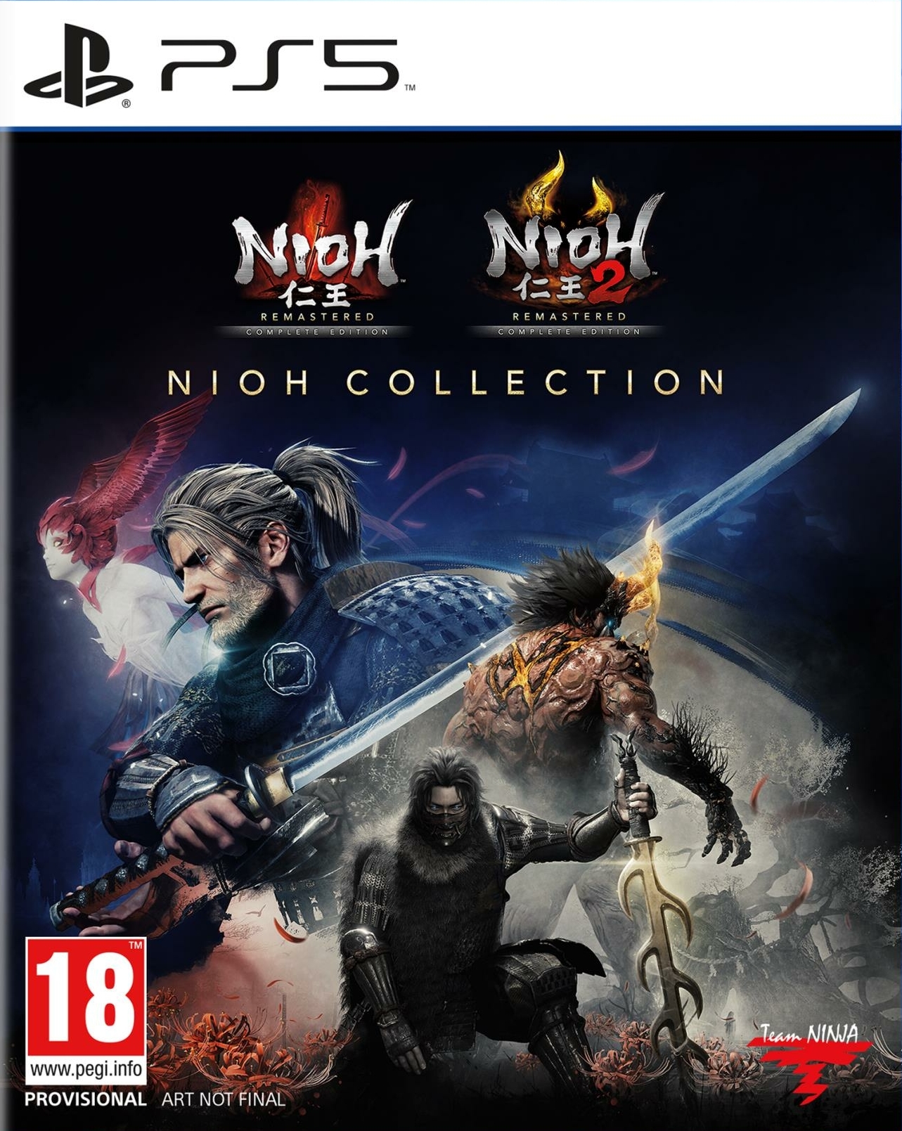 jaquette reduite de Nioh Collection sur Playstation 5