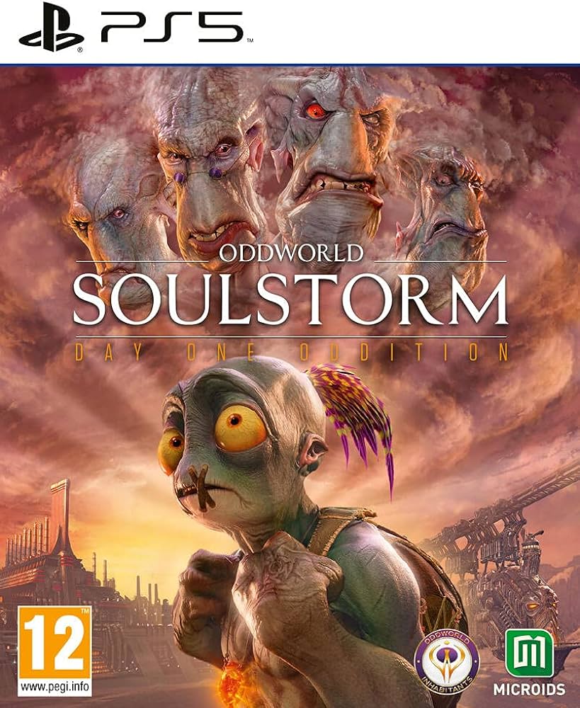 jaquette de Oddworld: Soulstorm sur Playstation 5