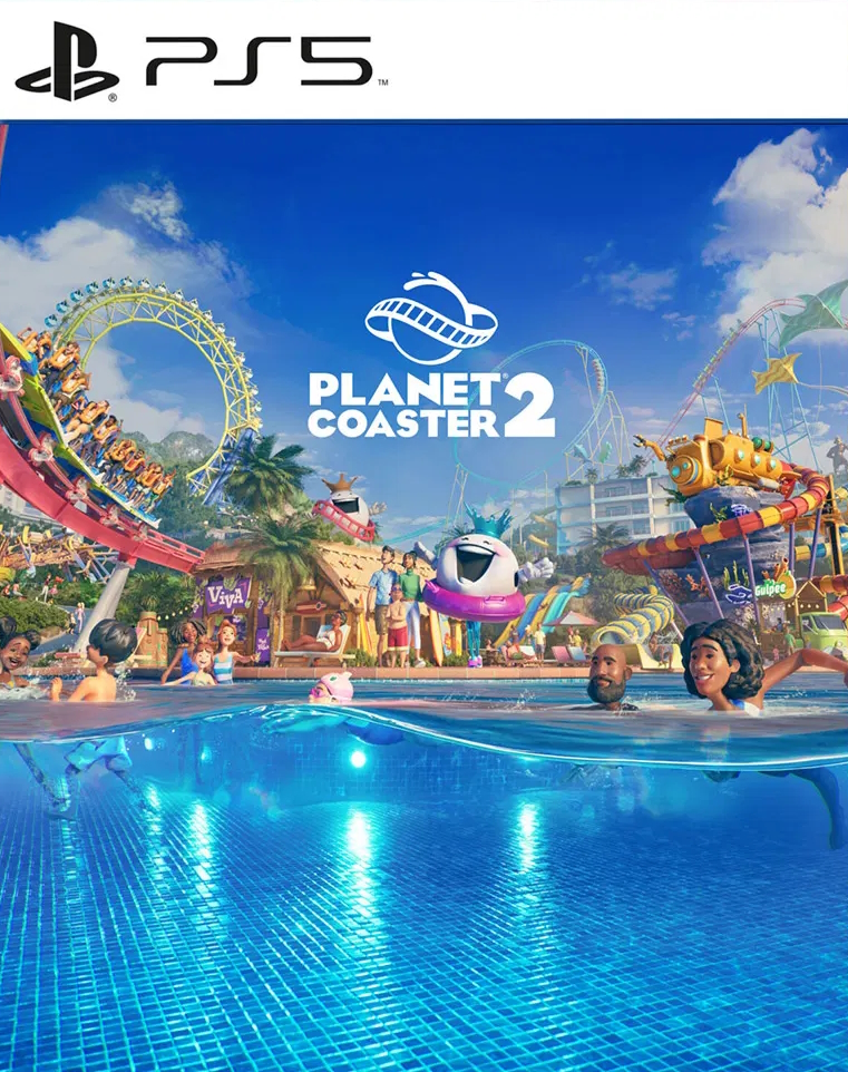 jaquette reduite de Planet Coaster 2 sur Playstation 5