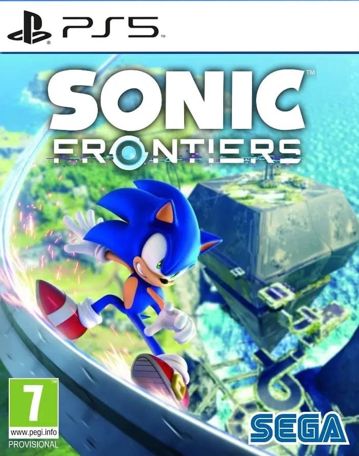 jaquette de Sonic Frontiers sur Playstation 5