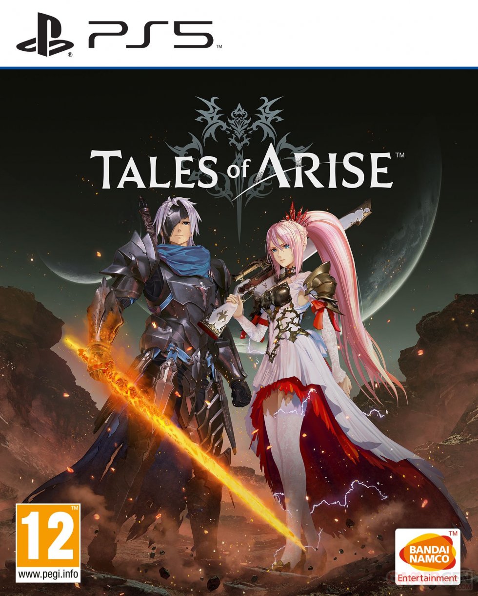 jaquette reduite de Tales of Arise sur Playstation 5