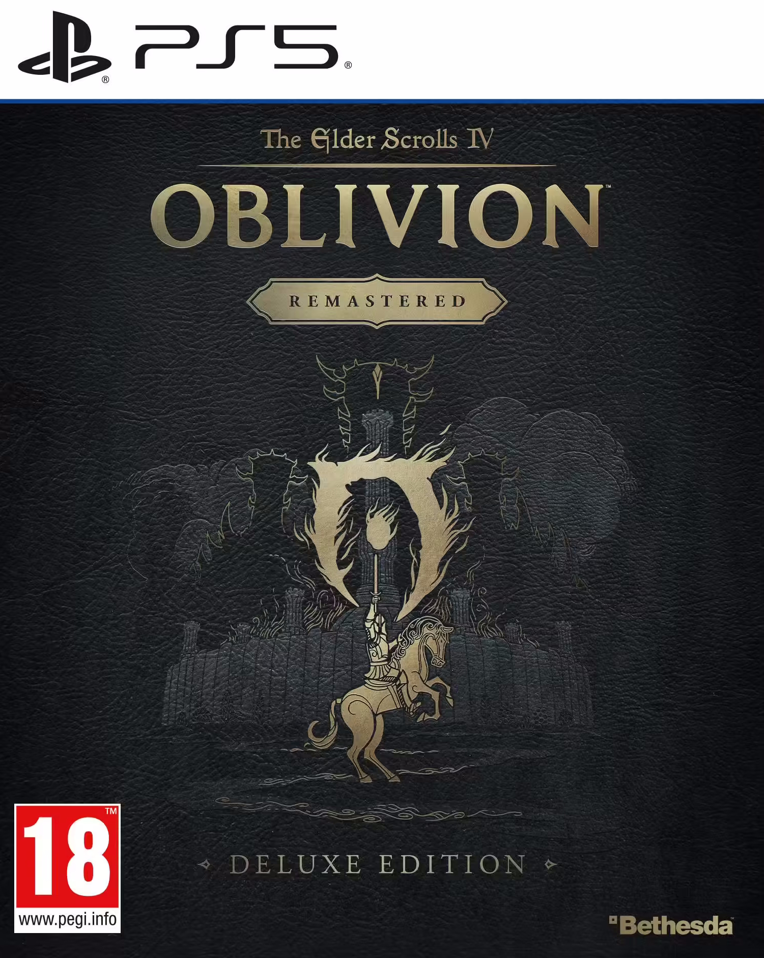 jaquette reduite de The Elder Scrolls IV: Oblivion Remastered sur Playstation 5