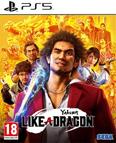 jaquette reduite de Yakuza: Like a Dragon sur Playstation 5