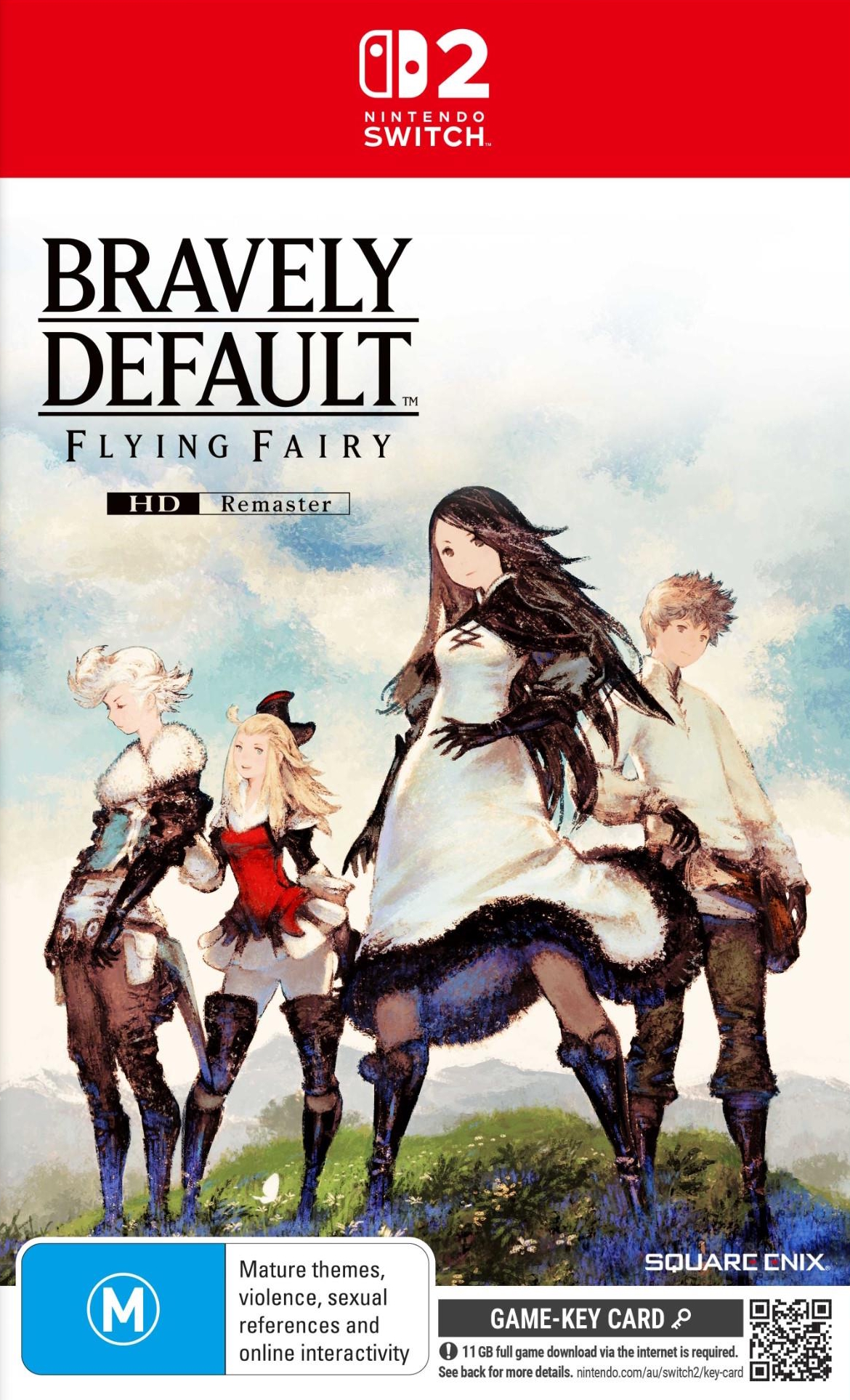 jaquette de Bravely Default sur Switch 2