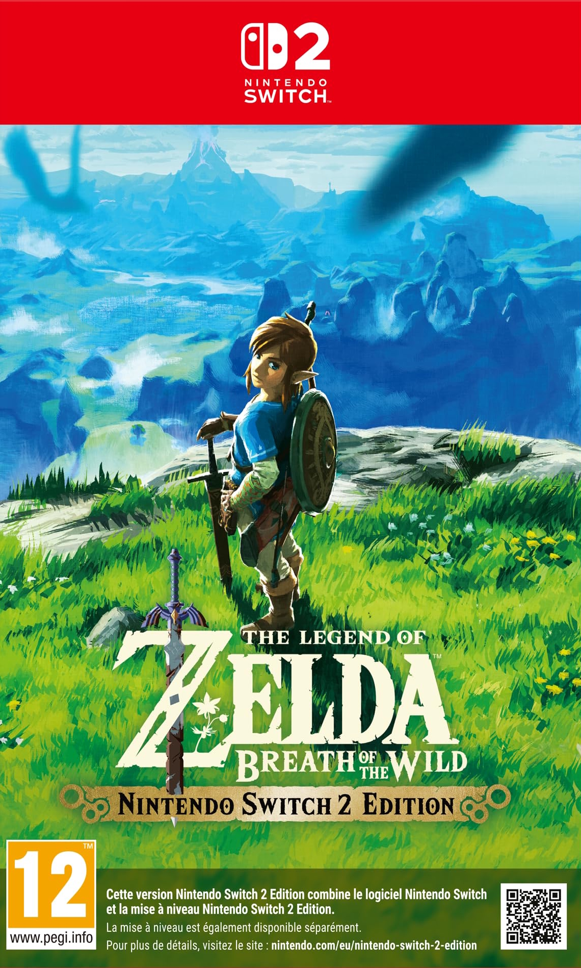 jaquette de The Legend of Zelda: Breath of the Wild sur Switch 2