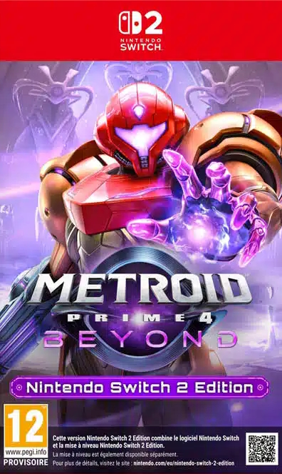 jaquette de Metroid Prime 4: Beyond sur Switch 2