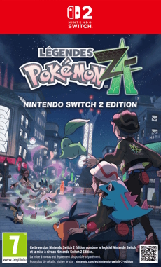 jaquette reduite de Légendes Pokémon: Z-A sur Switch 2