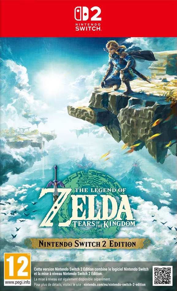 jaquette reduite de The Legend of Zelda: Tears of the Kingdom sur Switch 2
