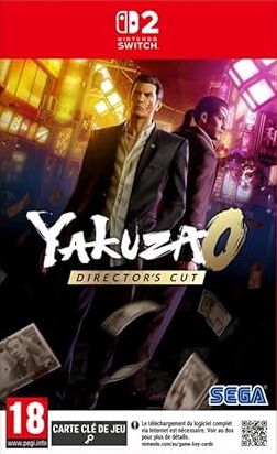 jaquette de Yakuza 0 sur Switch 2