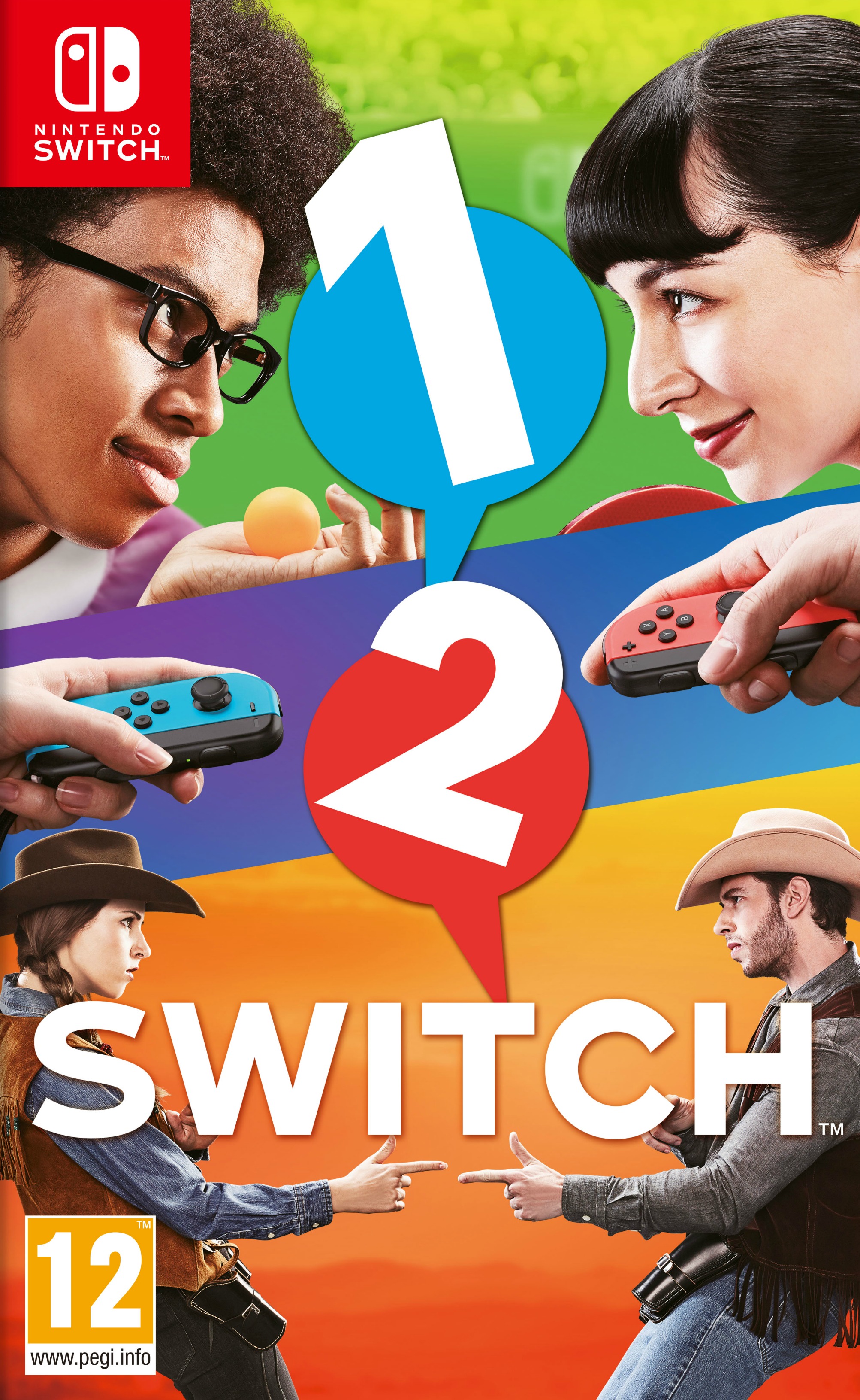 jaquette reduite de 1-2 Switch sur Switch