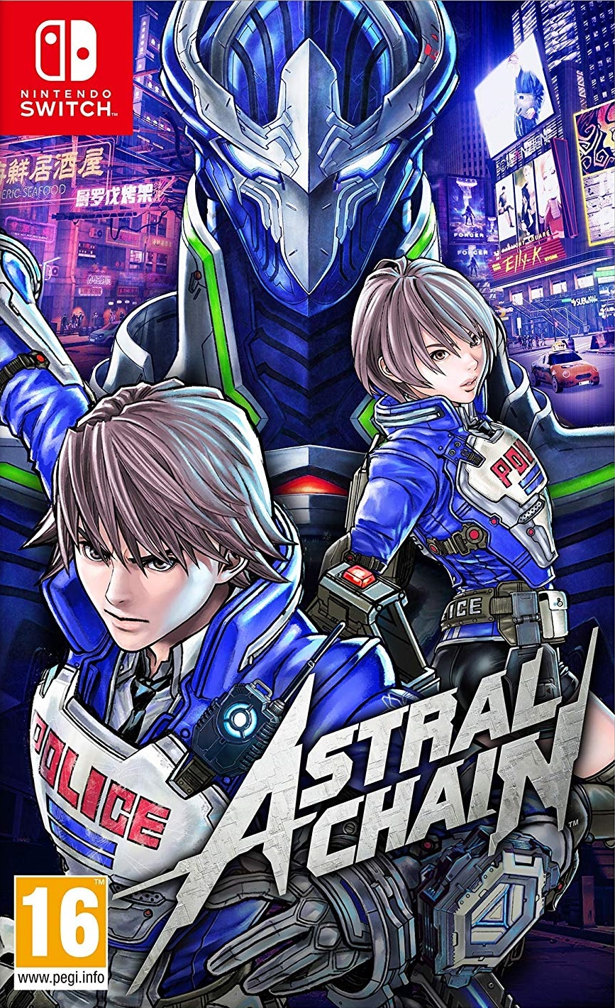 jaquette de Astral Chain sur Switch