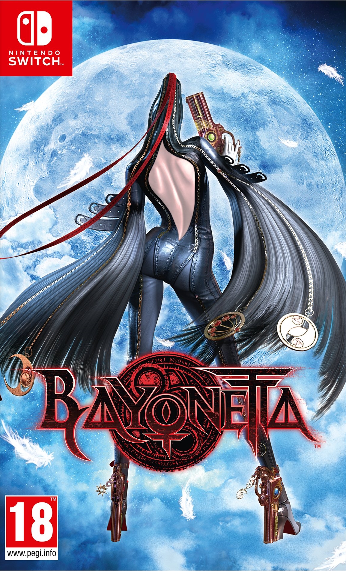 jaquette reduite de Bayonetta sur Switch