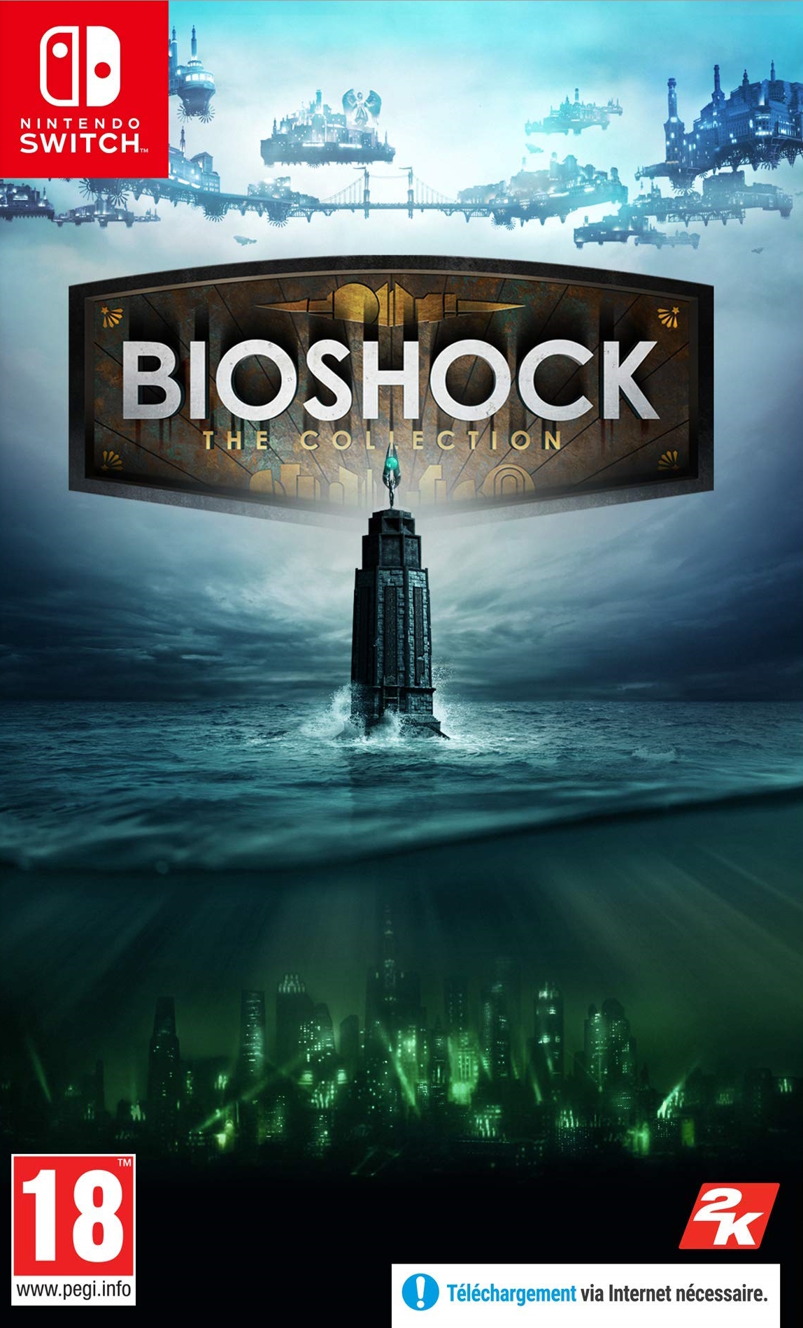 jaquette de BioShock: The Collection sur Switch