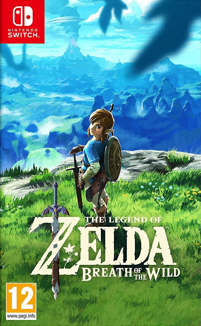 jaquette reduite de The Legend of Zelda: Breath of the Wild sur Switch