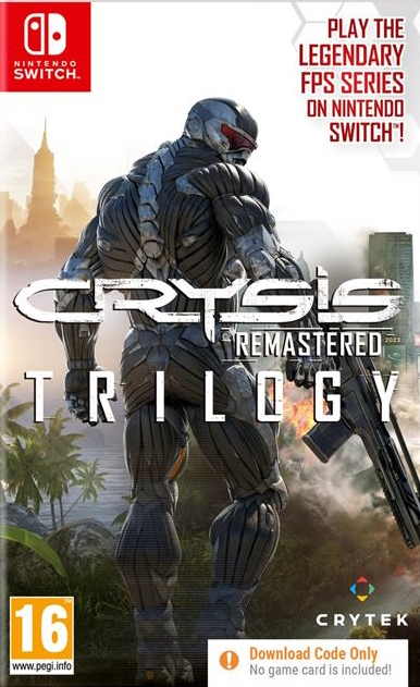 jaquette de Crysis Remastered Trilogy sur Switch