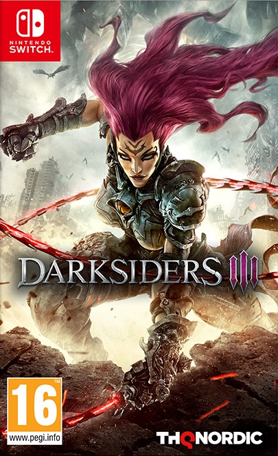 jaquette de Darksiders III sur Switch