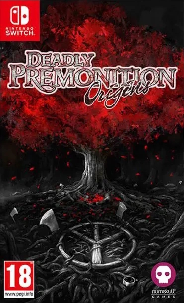 jaquette reduite de Deadly Premonition Origins sur Switch