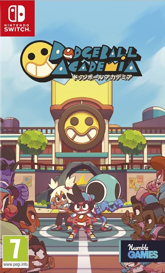jaquette de Dodgeball Academia sur Switch