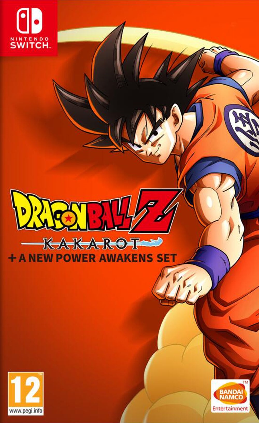jaquette reduite de Dragon Ball Z: Kakarot sur Switch