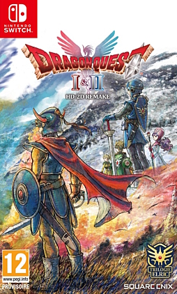 jaquette reduite de Dragon Quest I & II HD-2D Remake sur Switch
