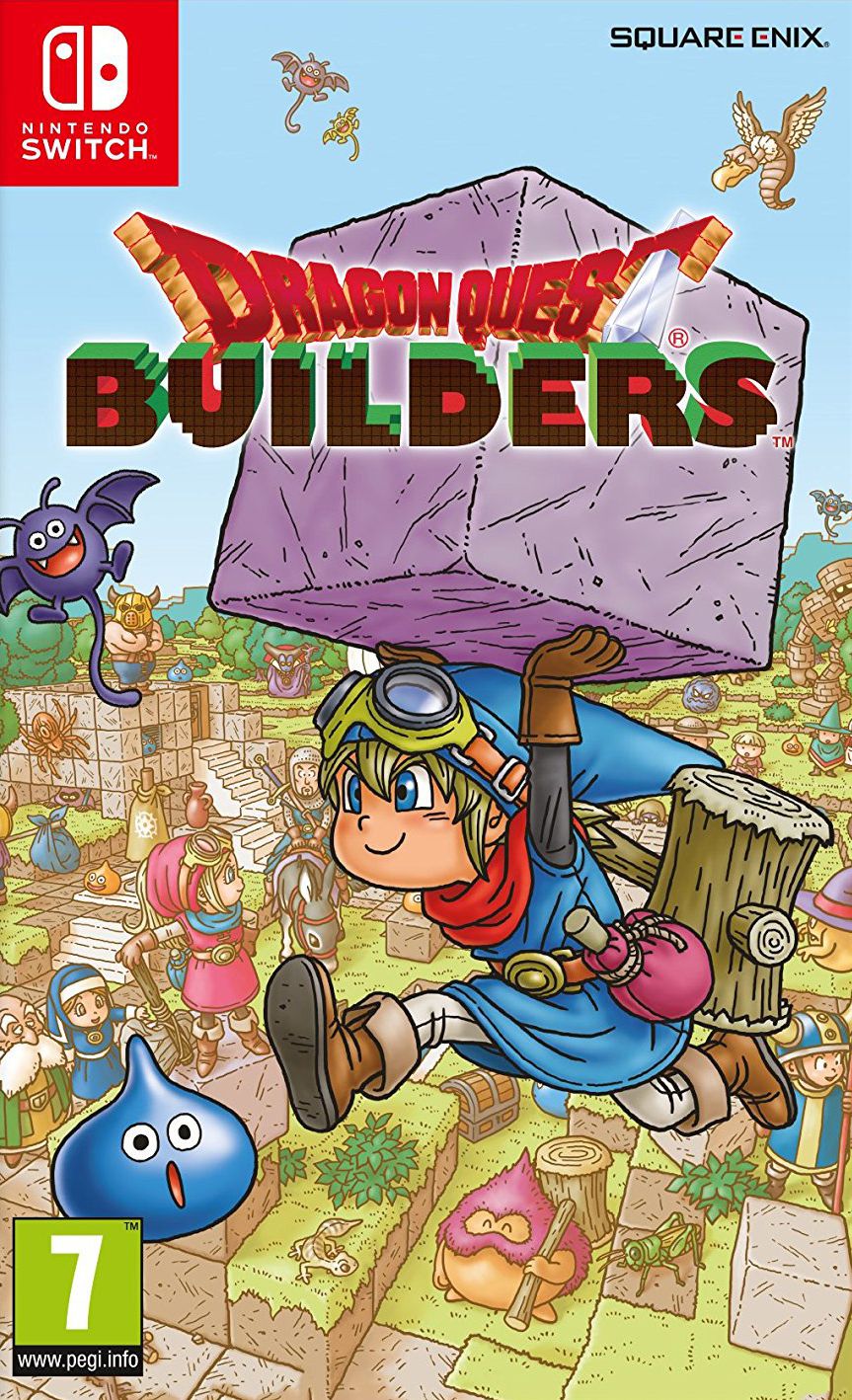 jaquette reduite de Dragon Quest Builders sur Switch