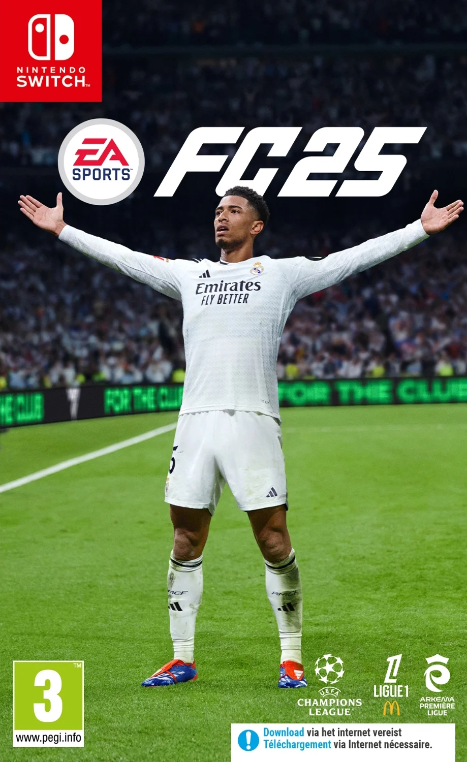 jaquette reduite de EA Sports FC 25 sur Switch