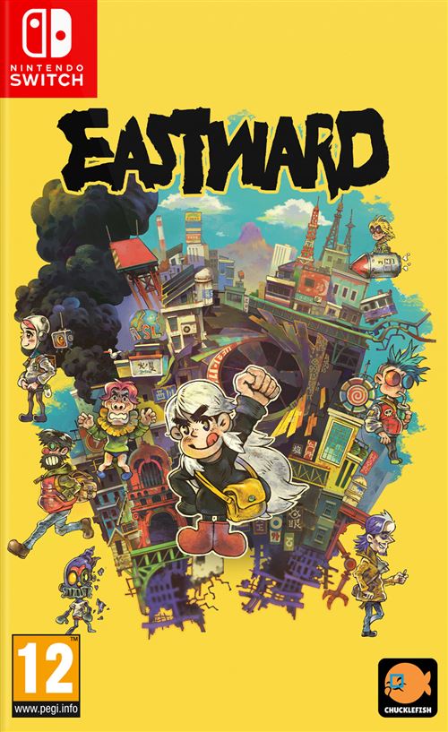 jaquette reduite de Eastward sur Switch