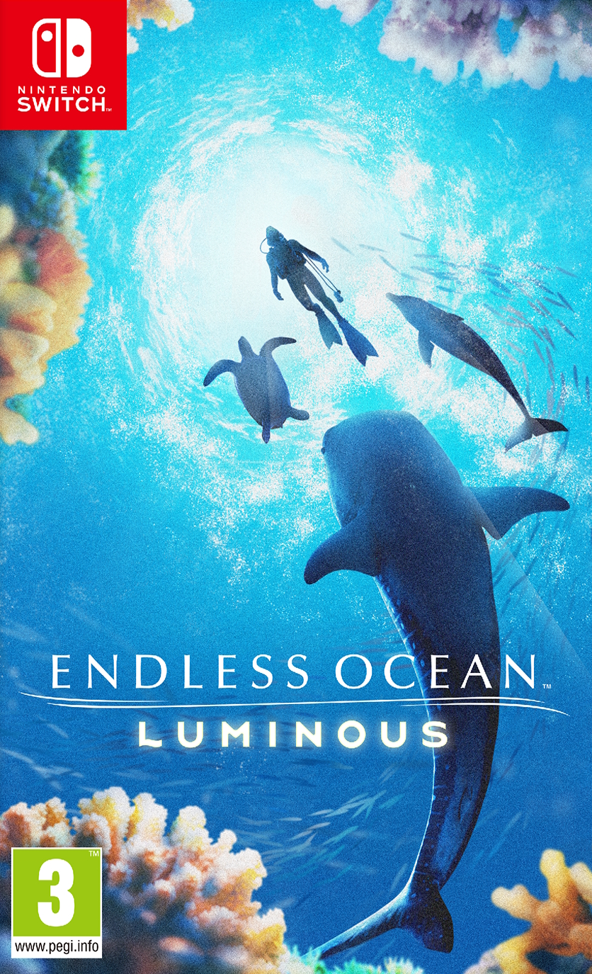 jaquette de Endless Ocean Luminous sur Switch
