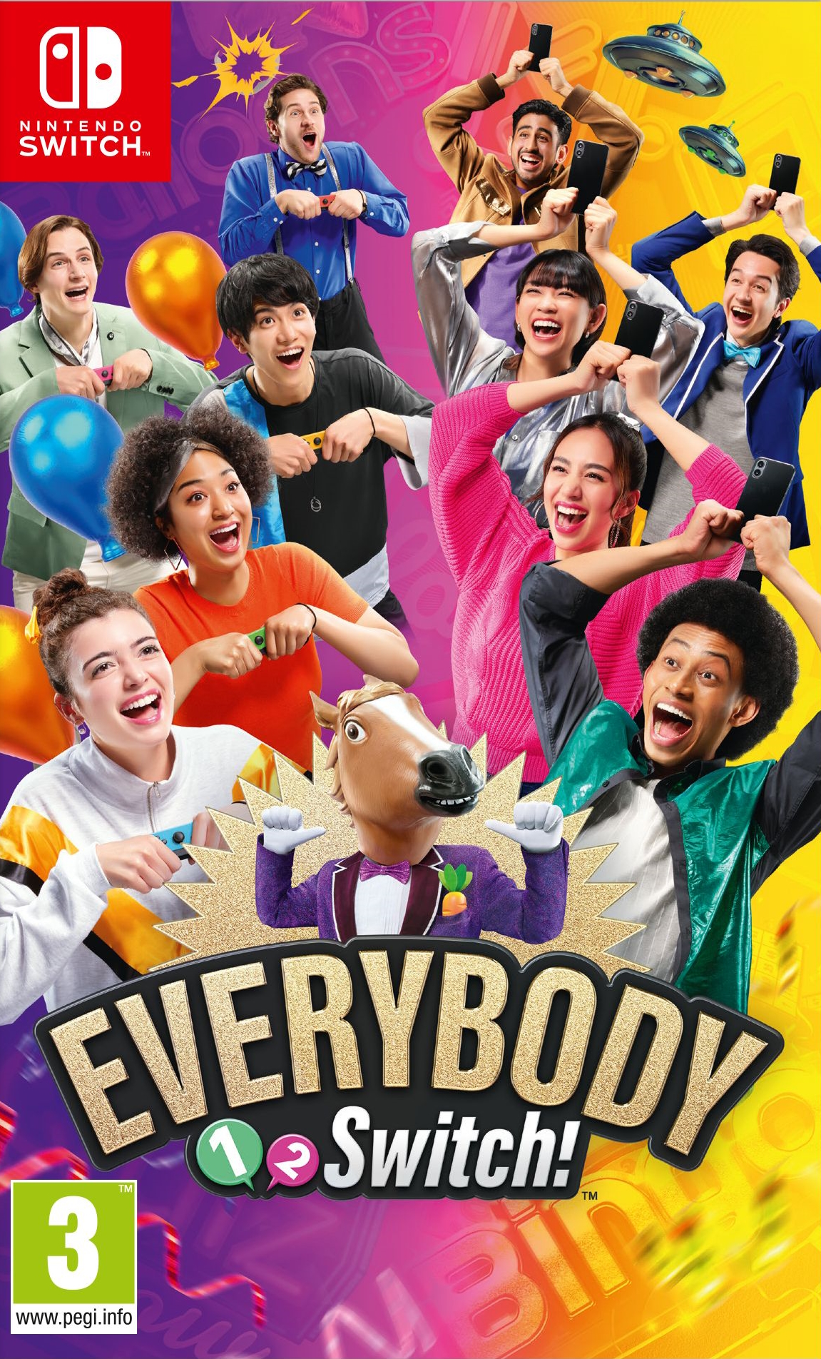 jaquette reduite de Everybody 1-2 Switch sur Switch
