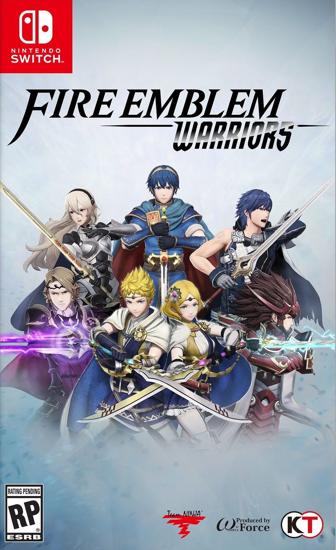 jaquette reduite de Fire Emblem Warriors sur Switch