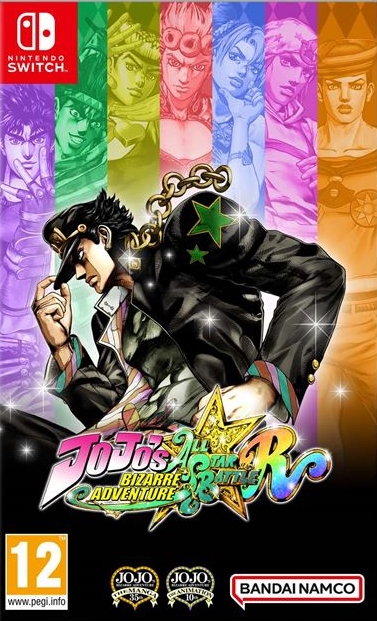 jaquette reduite de JoJo's Bizarre Adventure: All-Star Battle R sur Switch