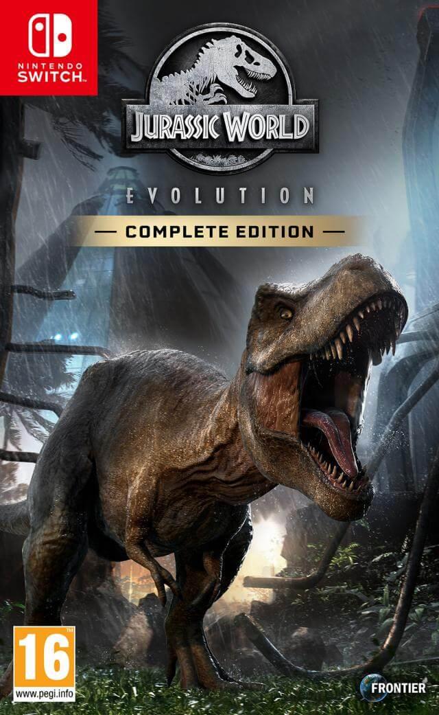 jaquette de Jurassic World Evolution sur Switch