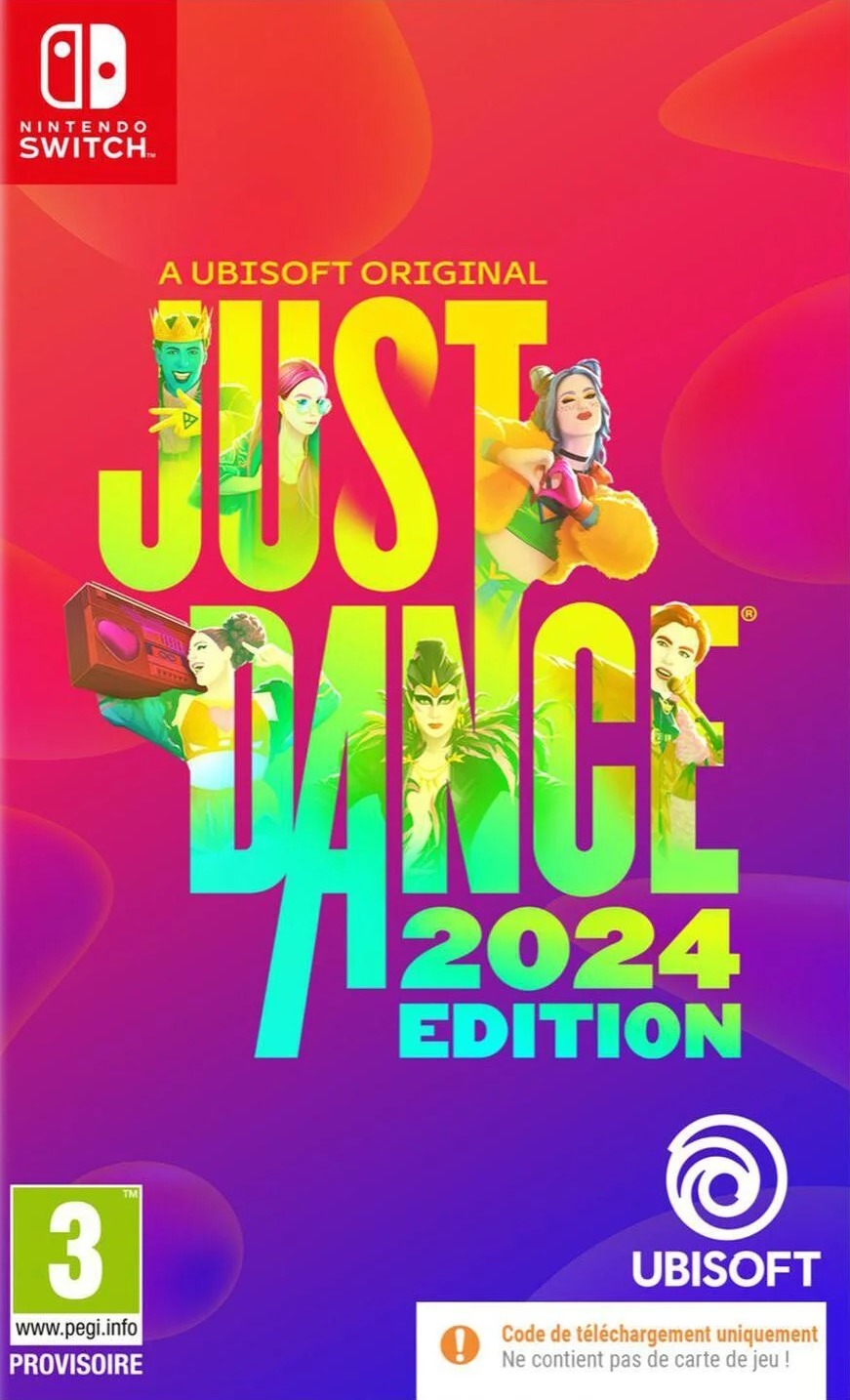 jaquette de Just Dance 2024 Edition sur Switch