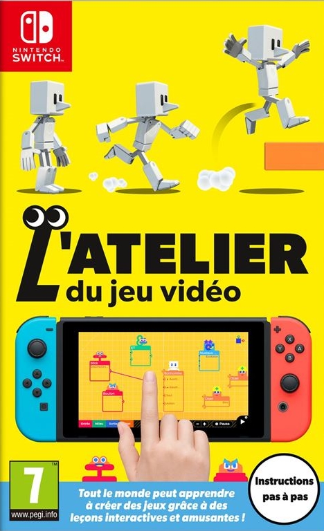 jaquette de L'atelier du jeu vidéo sur Switch