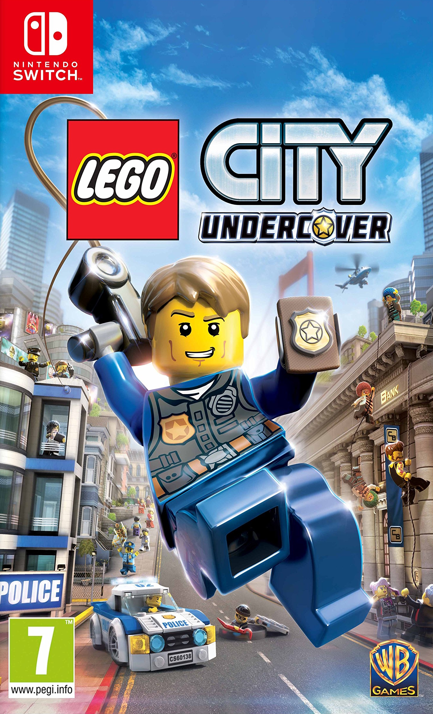 jaquette de LEGO City Undercover sur Switch