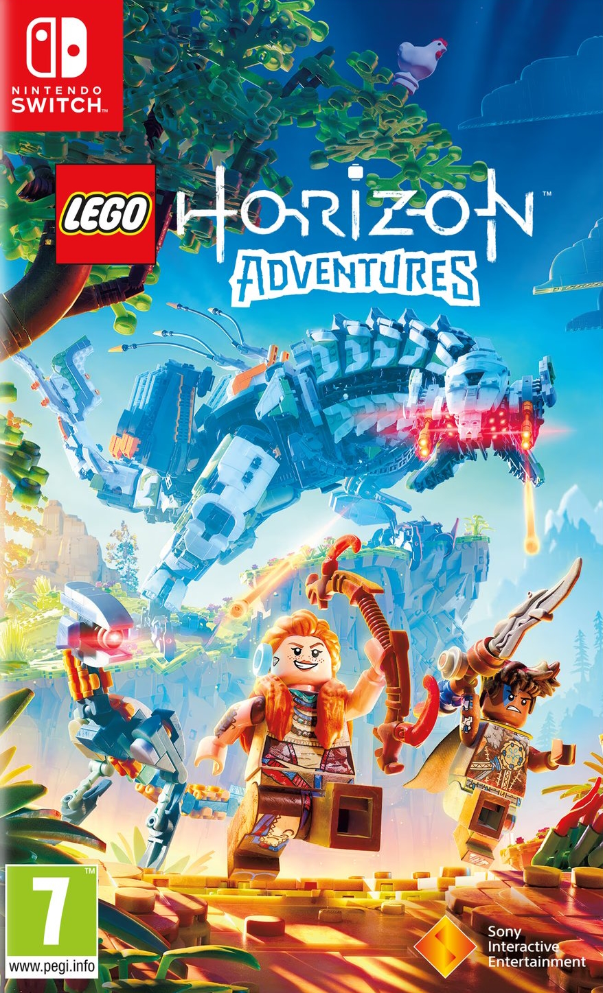 jaquette reduite de LEGO Horizon Adventures sur Switch