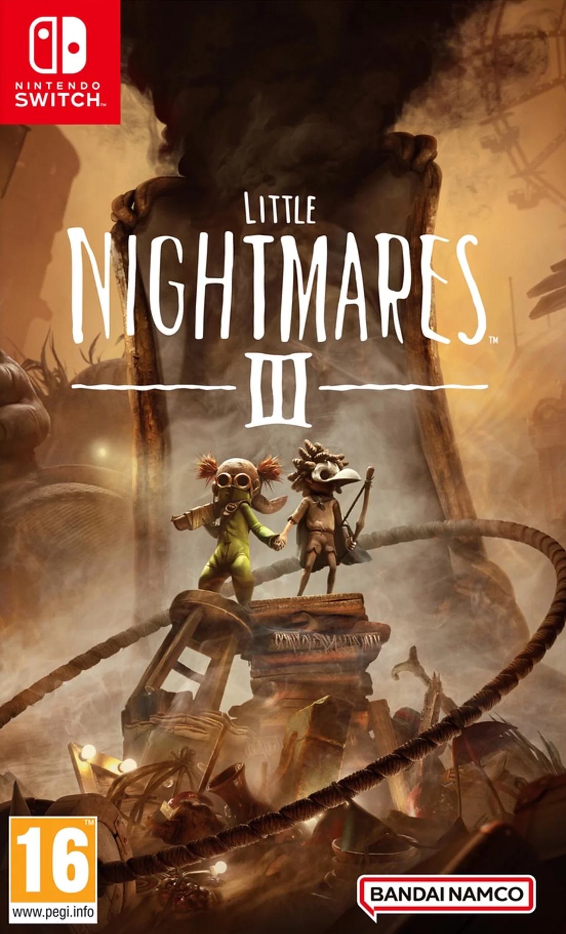 jaquette de Little Nightmares III sur Switch