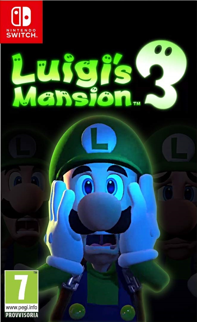 jaquette reduite de Luigi's Mansion 3 sur Switch