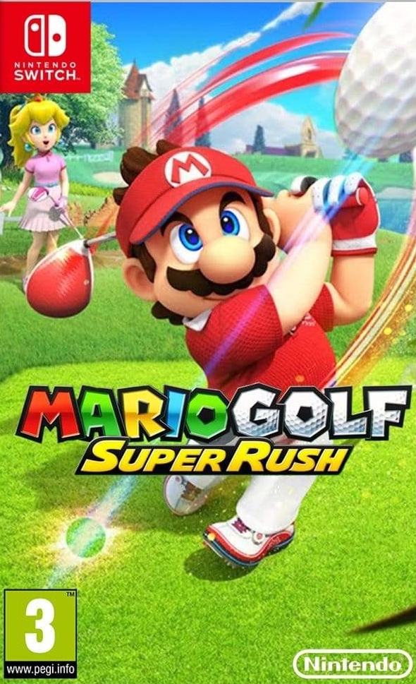jaquette de Mario Golf: Super Rush sur Switch