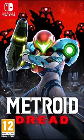 jaquette reduite de Metroid Dread sur Switch