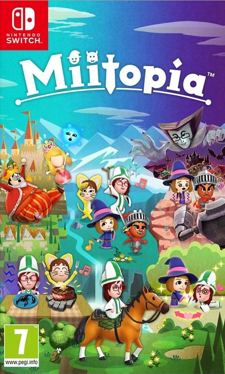 jaquette de Miitopia sur Switch