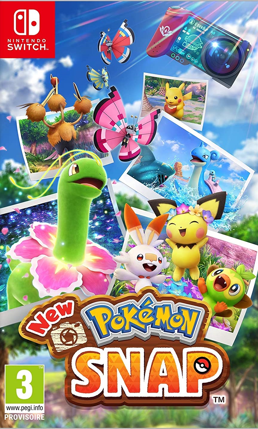 jaquette de New Pokémon Snap sur Switch