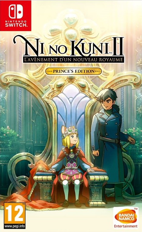 jaquette reduite de Ni no Kuni II sur Switch