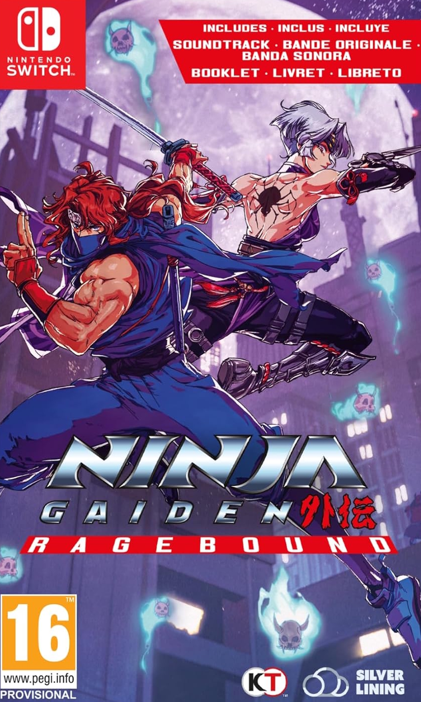 jaquette reduite de Ninja Gaiden: Ragebound sur Switch
