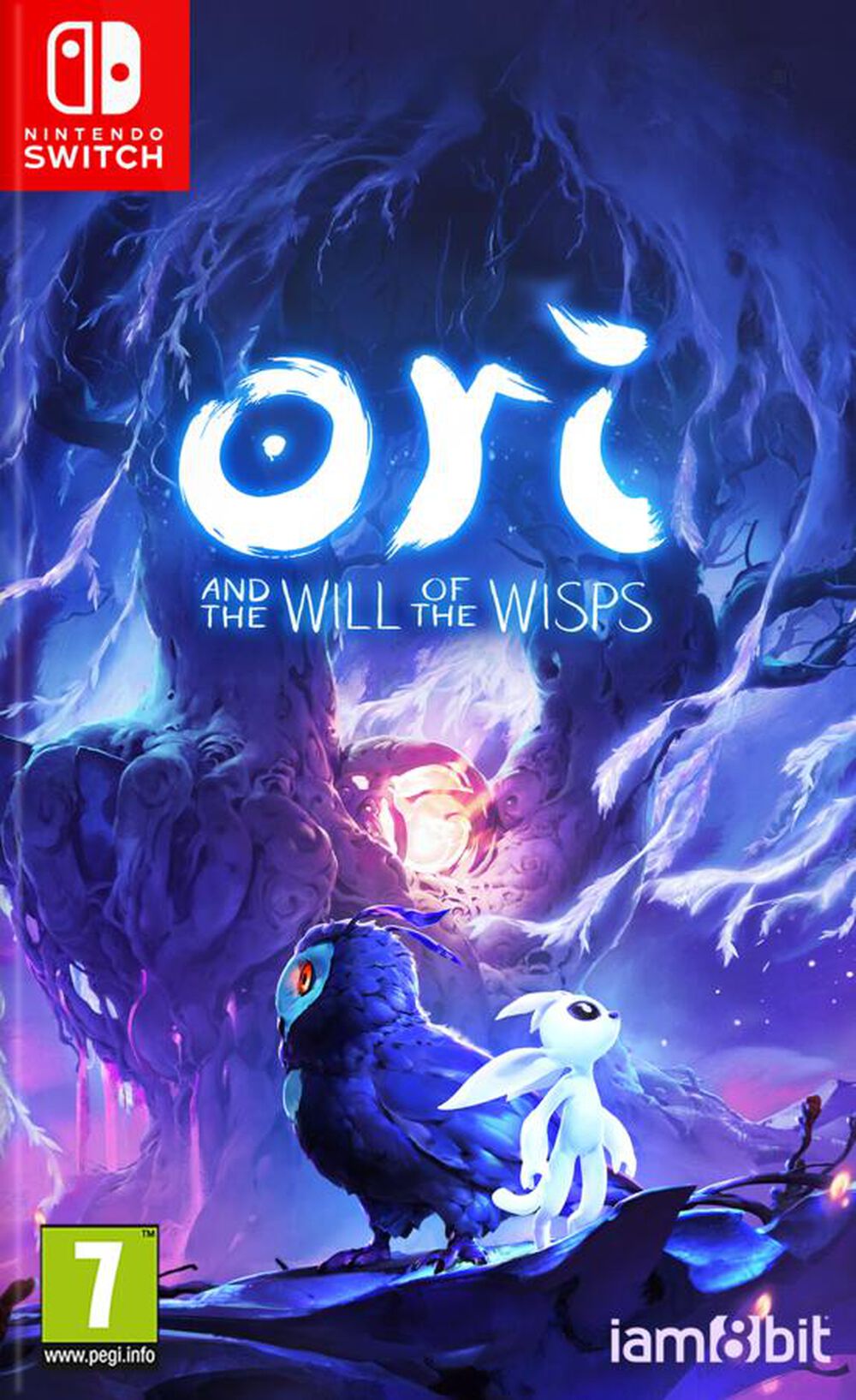 jaquette reduite de Ori and the Will of the Wisps sur Switch