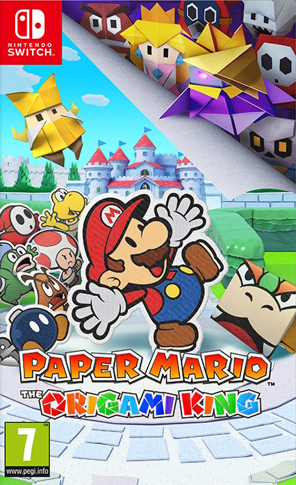 jaquette reduite de Paper Mario : The Origami King sur Switch