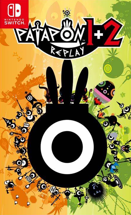 jaquette reduite de Patapon 1+2 Replay sur Switch