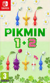 jaquette reduite de Pikmin 1+2 sur Switch